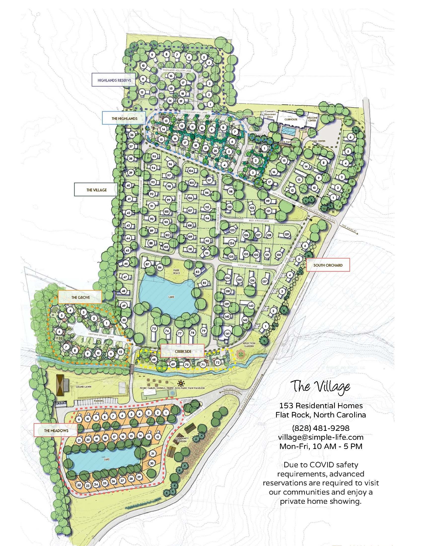 Village Map - Sold Out Village Map - Sold Out